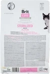 Сухой корм для стерилизованных котов с чувствительным пищеварением Brit Care Cat GF Sterilized Sensitive с кроликом 2 кг - 2