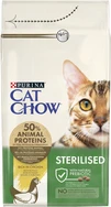 Сухий корм для дорослих стерилізованих котів Purina Cat Chow Sterilised із куркою 1.5 кг - 1