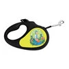 Поводок-рулетка для собак WAUDOG R-leash, рисунок "Рик и Морти 2", светоотражающая лента, L, до 50 кг, 5 м, черный - 1