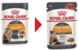 ПАК.Влажный корм для взрослых кошек Royal Canin HAIR&amp;amp;SKIN IN GRAVY (Соус) поддержание здоровья кожи и шерсти12шт по 85 г - 3