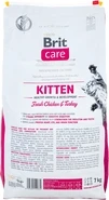 Сухий корм для кошенят Brit Care Cat GF Kitten Growth &amp; Developmen з куркою та індичкою 7 кг - 2