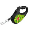 Поводок-рулетка для собак WAUDOG R-leash, малий, до 15 кг, 5 м, світловідбиваюча стрічка, чорний - 2