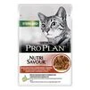 Упаковка влажного корма для кошек Purina Pro Plan Sterilised Nutrisavour с говядиной 26 шт. по 85 г - 1