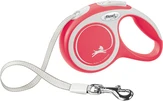 Поводок-рулетка Flexi New Comfort XS лента 3 м Красный - 1