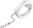 Поводок-рулетка для собак Collar WAUDOG R-leash, круглая, XS-M, до 40 кг, 2,9 м, светоотражающая лента, белая - 3