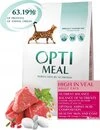 Сухий корм для дорослих котів Optimeal з яловичиною 4 кг - 3