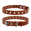 Нашийник "CoLLaR" безрозмірний (ширина 20мм, довжина 50см), коричневий - 1