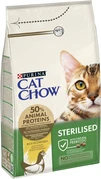 Сухий корм для дорослих стерилізованих котів Purina Cat Chow Sterilised із куркою 1.5 кг - 2
