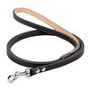 Поводок "CoLLaR" одинарний, непрошитий (ширина 8мм, довжина 122см), чорний - 1