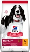 Сухий корм для дорослих собак середніх порід Hill&rsquo;s Science Plan Adult Medium Breed з куркою 14 кг - 1