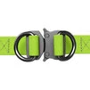 Поводок для собак водостійкий WAUDOG Waterproof з QR-паспортом, металевий фастекс, Ш 25 мм, Дл 60-90 см, салатовий - 2