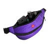 Поясна сумка - бананка WAUDOG Family зі знімним ременем, розмір 33*17*10 см, фіолетова - 2