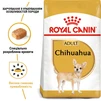 Сухий повнораційний корм для дорослих собак породи чихуахуа Royal Canin Chihuahua Adult віком від 8 місяців та старше 1.5 кг - 4