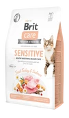 Сухий беззерновий корм Brit Care Sensitive HDigestion для котів з чутливим травленням індичка/лосось 2 кг - 1