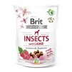 Ласощі для собак Brit Care Dog Crunchy Cracker Insects для травлення, комахи, ягня і малина, 200г - 1