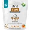 Корм для старіючих собак Brit Care Dog Grain-free Senior &amp;amp; Light беззерновий з лососем 1 кг - 1