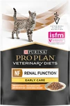 Упаковка вологого дієтичного корму для дорослих котів Purina Pro Plan Veterinary Diets NF Renal Function Early Care при патології нирок на ранніх стадіях з куркою 10 x 85 г - 5
