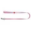 Поводок для собак нейлоновый WAUDOG Nylon, светящийся/светоотражающий, Ш 25 мм, Дл 122 см, розовый - 2