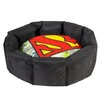 Лежак для собак WAUDOG Relax, малюнок "Супермен", зі змінною подушкою, M, Ш 42 см, Дл 52 см, В 19 см - 1