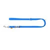 Поводок-перестежка "Dog Extremе" нейлоновий подвійний (ширина 25мм, довжина 100-180см), блакитний - 2