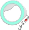 Поводок-рулетка для собак Collar WAUDOG R-leash, круглая, XS-M, до 40 кг, 2,9 м, светоотражающая лента, зеленая - 1