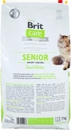 Сухой корм для пожилых кошек с избыточным весом Brit Care Cat GF Senior Weight Control с курицей 7 кг - 2