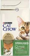 Сухой корм для взрослых стерилизованных кошек Purina Cat Chow Sterilised с индейкой 1.5 кг - 2
