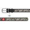Нашийник WAUDOG Design з малюнком "Зебра", преміум шкіра, металевий пряжка (ширина 12 мм, довжина 21-29 см), чорний - 2