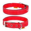 Нашийник "Dog Extremе" нейлоновий подвійний зі світловідбиваючою вставкою (ширина 40мм, довжина 60-72см), червоний - 1