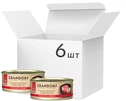 Упаковка влажного корма для котов Grandorf Филе тунца с креветками 6 шт по 70 г - 1