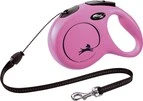 Поводок-рулетка Flexi New Classic M 8 м Рожевий - 2