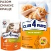 Сухой корм для взрослых кошек Club 4 Paws (Клуб 4 Лапы) Премиум. С Кроликом 14 кг (4820083909153)(B4630301) - 8