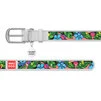 Нашийник WAUDOG Design з малюнком "Емаль", преміум шкіра, металевий пряжка (ширина 12 мм, довжина 19-25 см), білий - 2