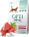 Сухий корм для дорослих котів Optimeal з яловичиною 4 кг - 2