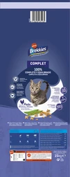 Сухой корм для котов и кошек Brekkies Cat Complet полноценный рацион 15 кг - 4