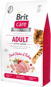 Сухой корм для кошек живущих на улице Brit Care Cat GF Adult Activity Suppor с курицей и индейкой 2 кг - 1
