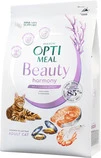Беззерновой полнорационный сухой корм для взрослых кошек Optimeal Beauty Harmony на основе морепродуктов 1.5 кг - 1