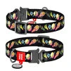 Ошейник для собак нейлоновый WAUDOG Nylon c QR паспортом, рисунок "Рик и Морти 3", металлическая пряжка-фастекс, M, Ш 20 мм, Дл 24-40 см - 1