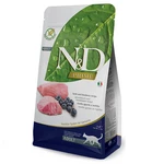 Фармина сухой корм для кошек N&amp;D GRAIN FREE PRIME LAMB &amp; BLUEBERRY ADULT с ягненком и черникой, 1,5 кг