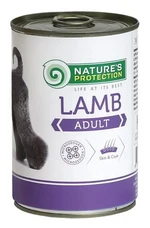Влажный корм для взрослых собак всех пород с ягнятиной Nature's Protection Adult Lamb 800г
