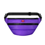 Поясная сумка - бананка WAUDOG Family со съемным ремнем, размер 33*17*10 см, фиолетовый