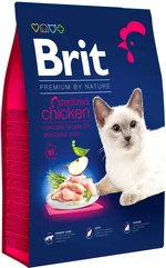 Сухой корм для стерилизованных котов Brit Premium by Nature Cat Sterilised с курицей 8 кг