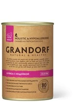 Влажный корм для собак Grandorf с мясом буйвола и индейкой 400 г