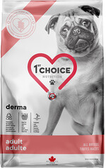 Сухой диетический корм для собак 1st Choice Adult Derma Дерма 2 кг