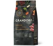 Сухой корм для взрослых собак средних и крупных Grandorf FRESH DUCK &amp; SWEET POTATO ADULT DOG MEDIUM &amp; MAXI с уткой 1 кг