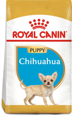 Сухой полнорационный корм для щенков Royal Canin Chihuahua Puppy породы чихуахуа возрасте от 2 до 8 месяцев 1.5 кг
