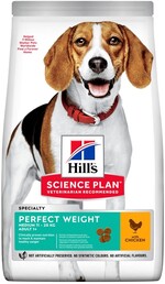 Сухой корм для поддержания веса собак средних пород Hill’s Science Plan Adult Perfect Weight Medium Breed с курицей 2 кг