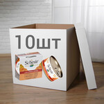 ПАК. Влажный корм для собак Schesir Chicken Papaya курица с папайей 10шт по  150 г