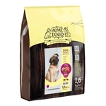 Повнораціонний гіпоалергенний сухий корм для дорослих собак Home Food яловичина з овочами 1.6 кг