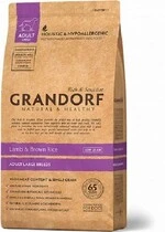 Сухой корм Grandorf Sensitive Care Holistic Lamb &amp; Brown Rice Adult Large Breed для собак крупных пород с 1 года ягненок с бурым рисом 3 кг